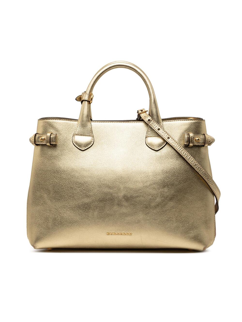 Burberry Medium Metallic Leather And #279266B48B